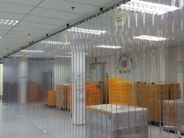soğuk oda PVC şerit perde